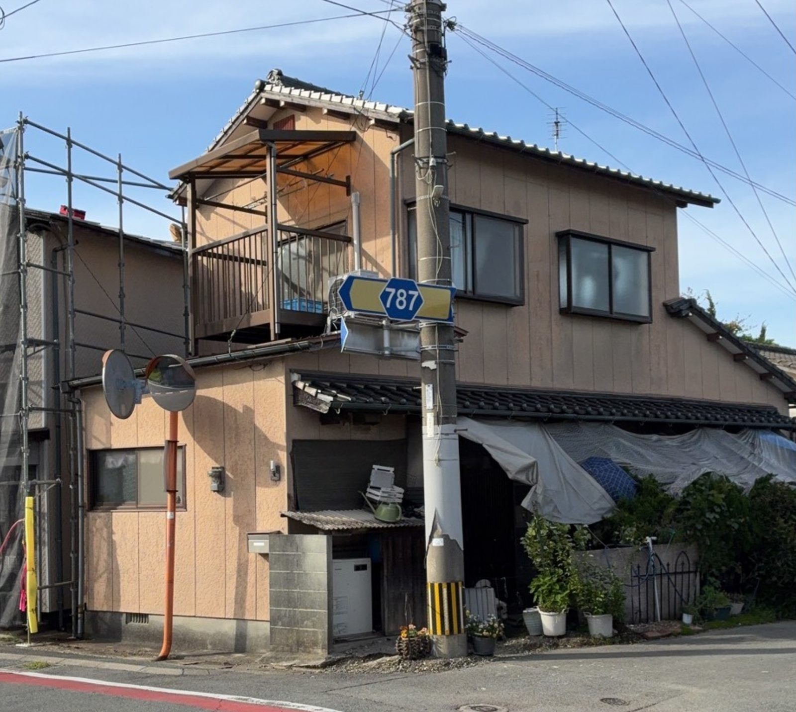 外装リフォームの施工前