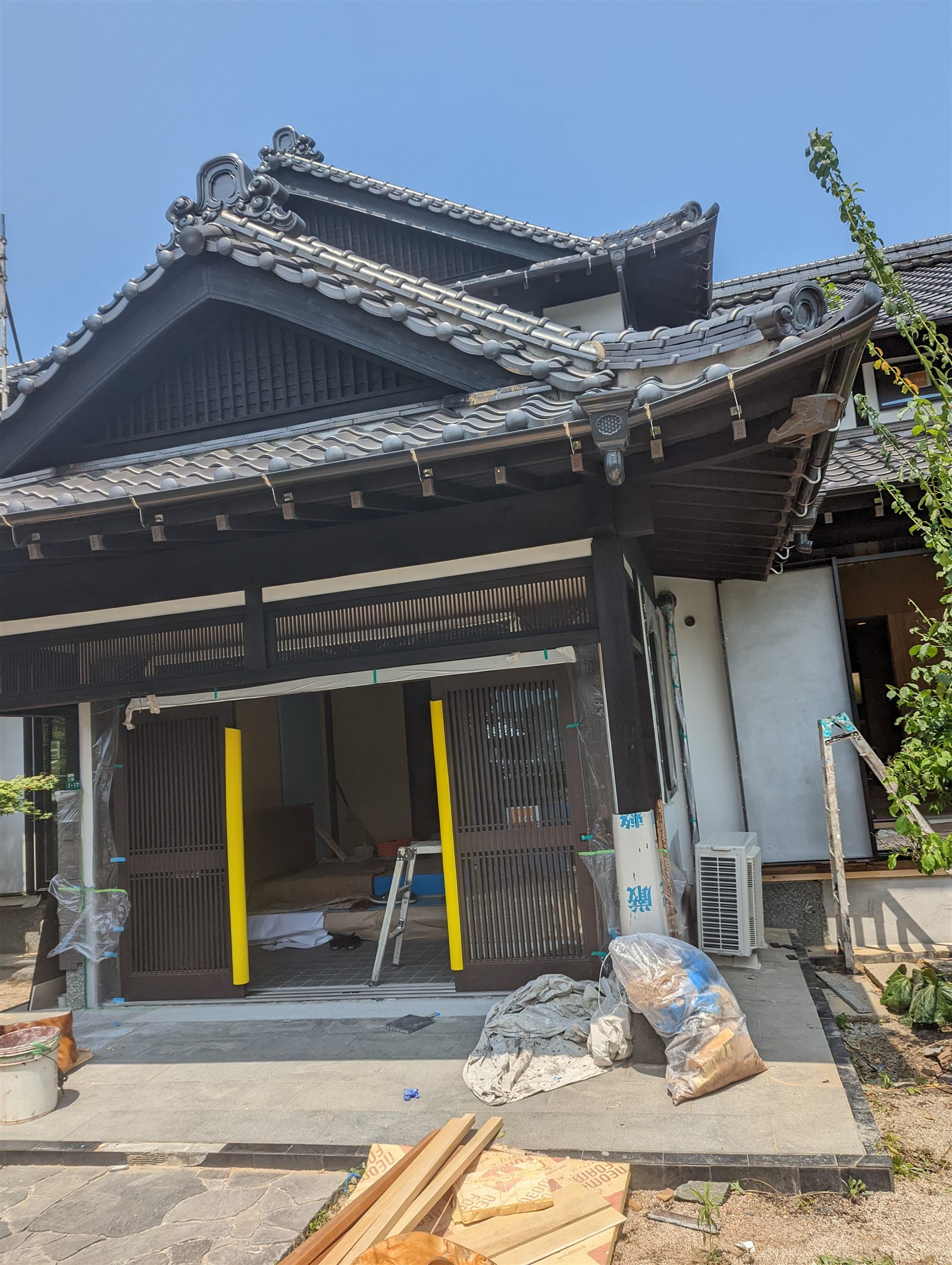 施工の様子